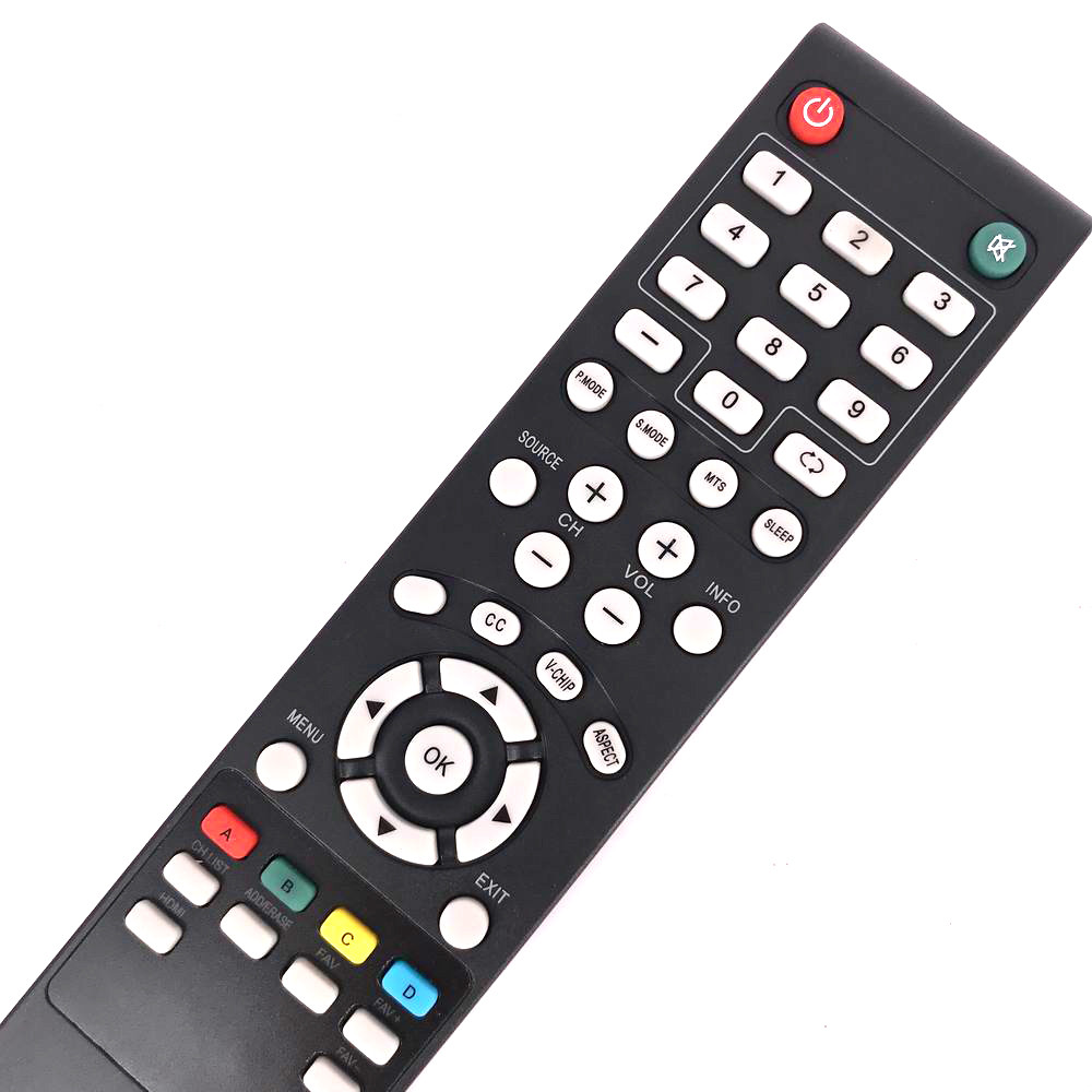 HCDZ Replacement Remote Control For RCA Technicolor Sylvania LED TVs - Compatible With RT4038-G