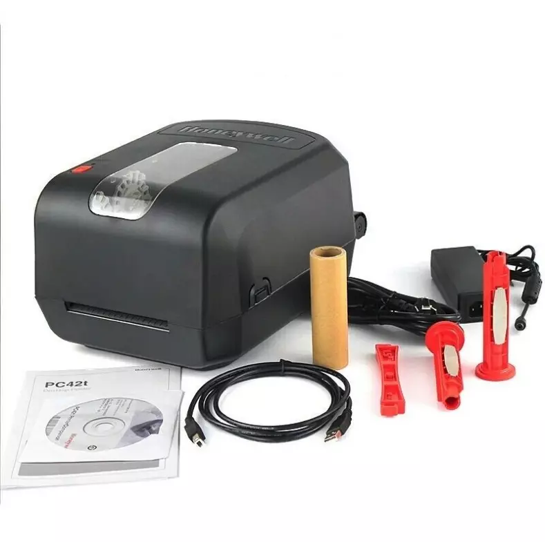 New Honeywell PC42T Desktop Thermal Transfer Label Barcode Printer With USB Port