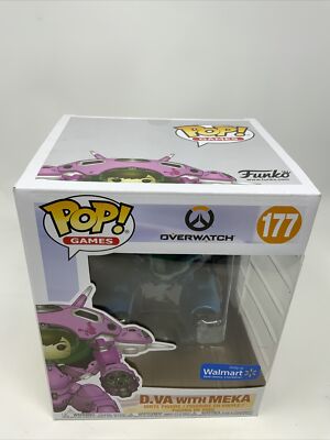 Funko POP! Overwatch – D.VA With Meka Blueberry – Édition Spéciale – Occasion