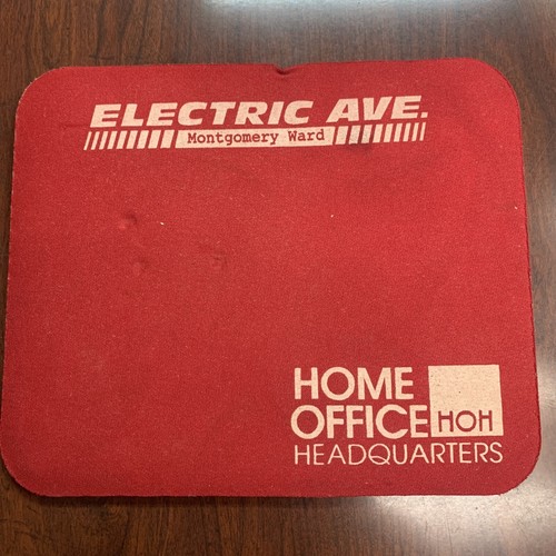 Vintage Montgomery Ward Electric Ave Mouse Pad