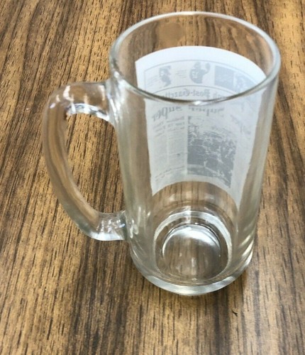 Vintage Pittsburgh Steeler Super Bowl Commemorative Drinking Glass 10 oz Mug - Picture 3 of 3
