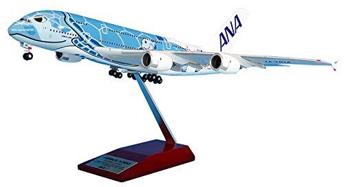【美品】FLYING HONU ANA 1:200 A380 JA383A JC Wings ANA Airbus A380 JA383A “Flying Honu - Ka La Livery