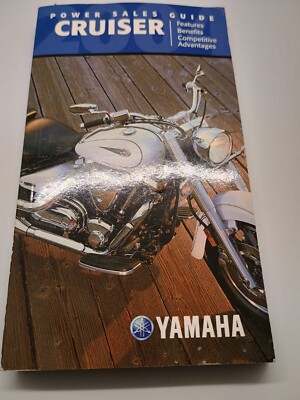 2004 Yamaha Power Sales Guide Manual Street Bikes  V Star Road Star Royal Star