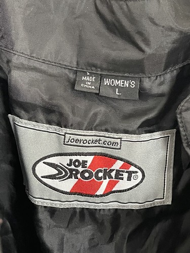 Joe Rocket Women's Motorcycle Jacket Size L Black - Picture 6 of 9