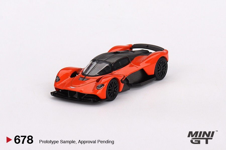 Mini GT 1:64 Aston Martin Valkyrie Maximum Orange #678 | eBay