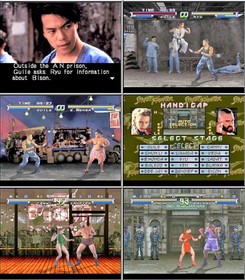 Sega Saturn Fighting Game Street Fighter The Movie PAL Real Battle On Film