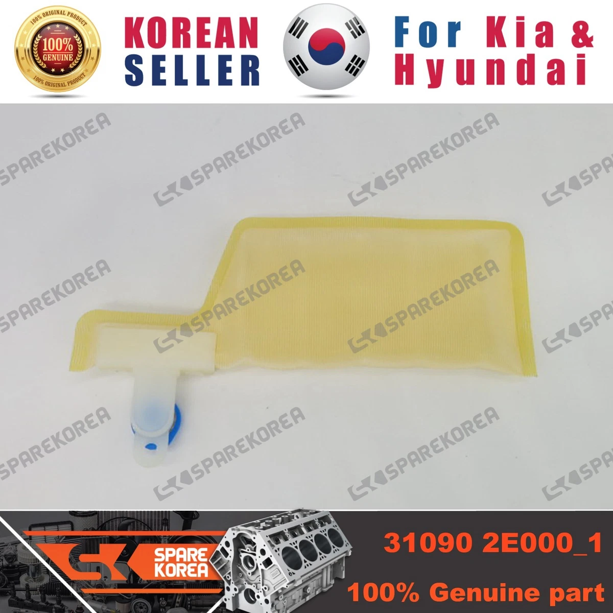 Genuine/OEM 310902E000 FILTER-PUMP for Hyundai Tucson 06 | eBay 