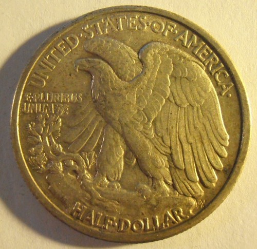 1942 P Walking Liberty Half Dollar, Better grade 90% Silver Coin (42PEW1) - Picture 2 of 4