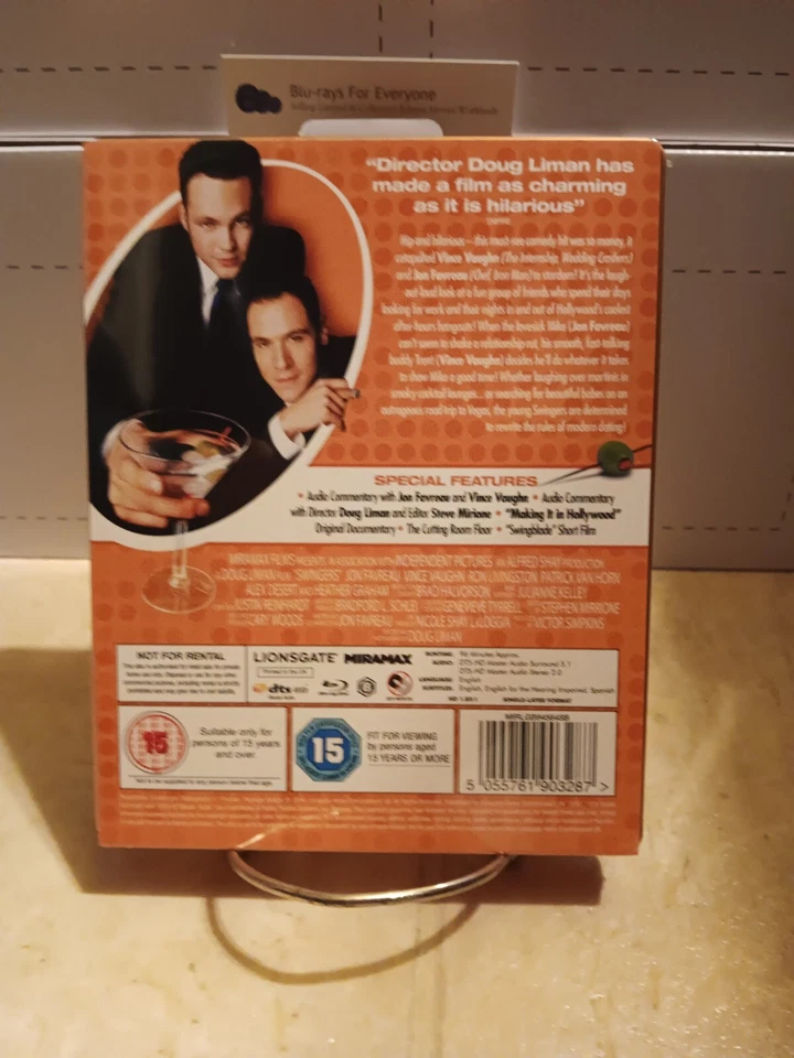 NEW Swingers SteelBook Blu-ray UK Zavvi Exclusive [1996] No Dents - ShipsNextDay - Image 4 of 4