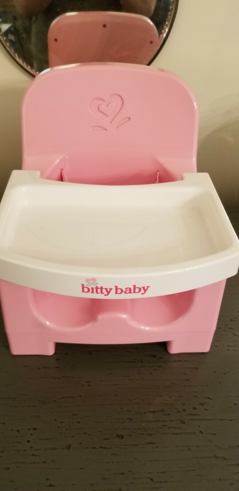 bitty baby booster seat