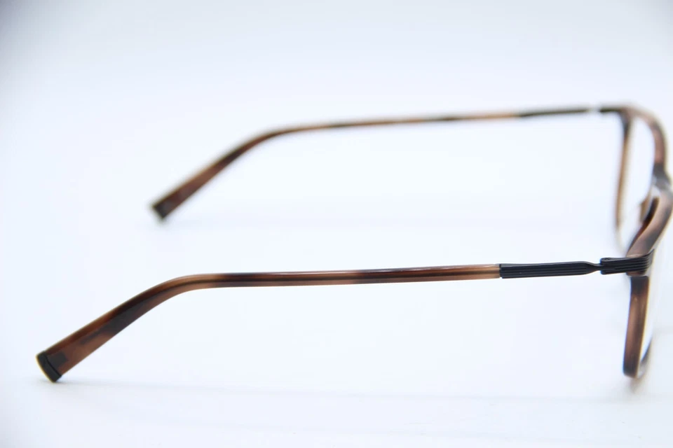 NUEVAS GAFAS JOHN VARVATOS V408 MARRÓN HABANA GUNMETAL MONTURAS AUTÉNTICAS 58-17 Foto 4 de 4