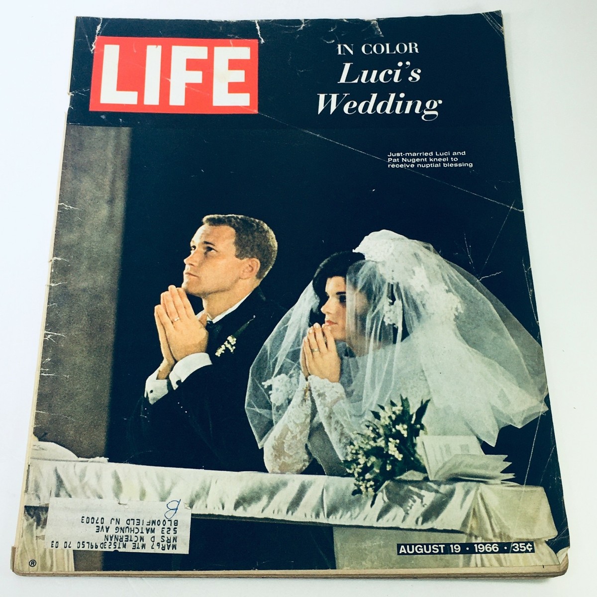ライフ マガジン 1966 12月26日 昭和41年 LIFE Magazine VTG Life Magazine August 19 1966 - Luci Baines Johnson & Patrick