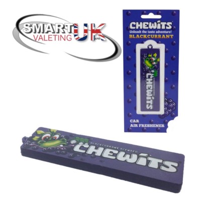 Chewits Sweets 3D hängender Auto Lufterfrischer Smart Valeting UK -
