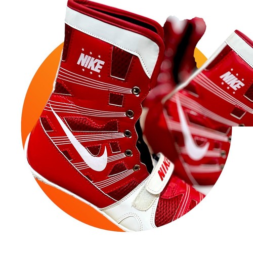 All Size Nike HyperkO Boxing Shoes white / Blue and White/Red - Bild 4 von 6