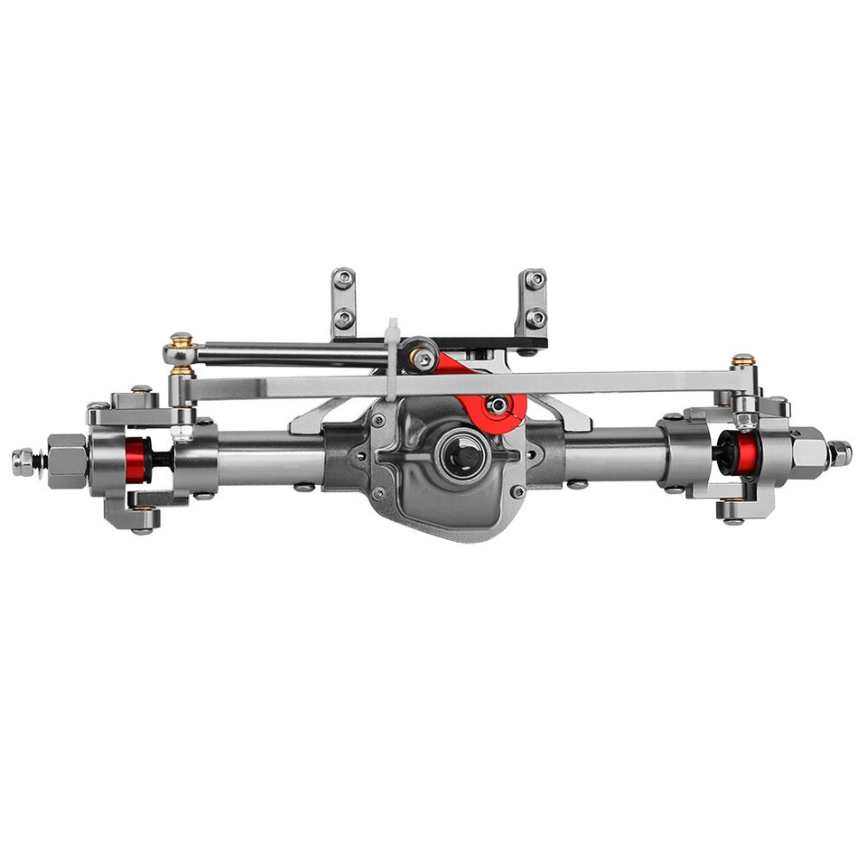 Axle Rccrawler Tires Metal Front Middle Rear Axle for 1:10 Axial SCX10 RC 6x6 8x8 Rock ...