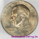 1973 D  Eisenhower Dollars Choice/Gem BU