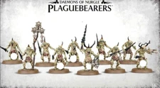 Plaguebearers of Nurgle NO Box NO Nurglings Warhammer 40K Chaos Daemons Sigmar