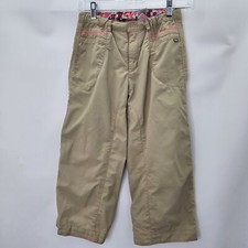 REI Girl's Size L 12/14 Beige Nylon Pants