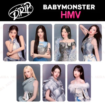 BABYMONSTER 1st FULL ALBUM DRIP HMV POB PHOTO CARD | eBay