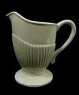 COOK'S CLUB QUALITY and DESIGN OFF-WHITE FOOTED WHEAT PITCHER - Capacity - 48 oz