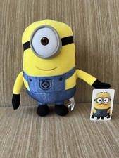 BNWT 10  Toy Factory Despicable Me Minion Made RARE Stuart Soft Plush