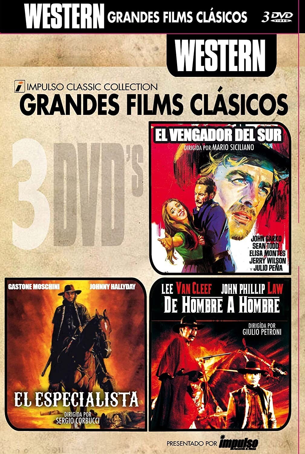El Vengador del Sur + El Especialista + De Hombre a Hombre [DVD]