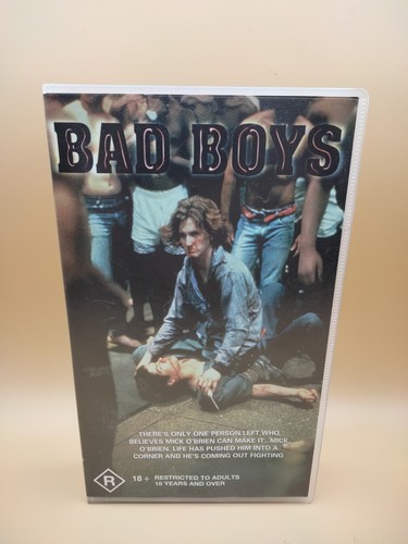 Bad Boys VHS Video Tape Cult Movie Sean Penn 1983 R18+