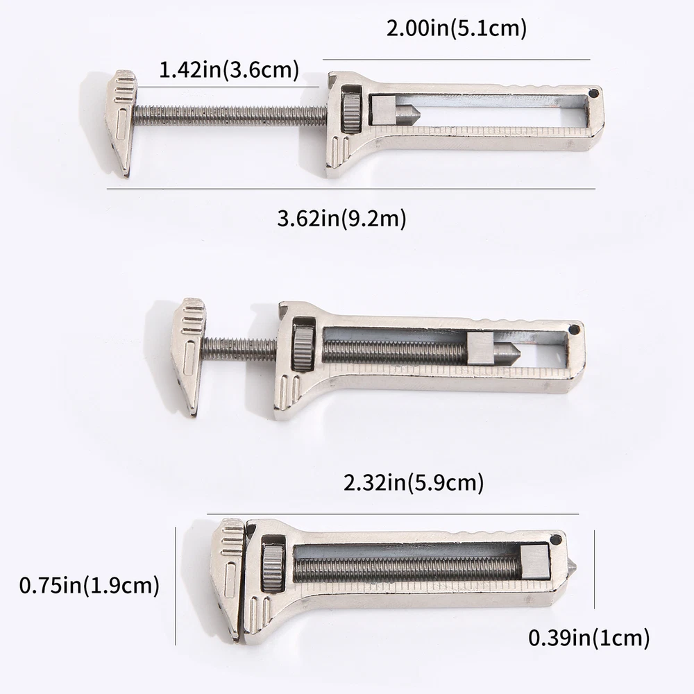 Titanium Multi-Tool Wrench with Bottle Opener & Mini Spanner  