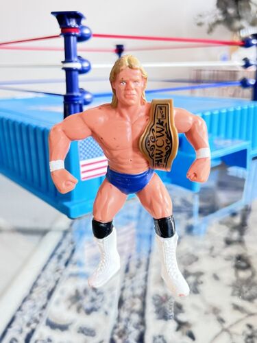 LEX LUGER with Original WCW title Galoob wrestling...