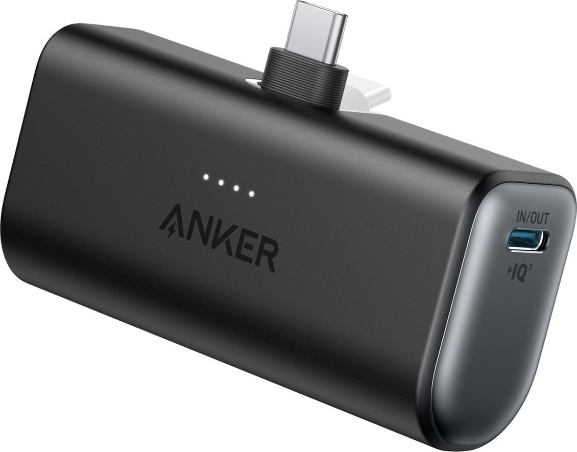 Anker Nano Power Bank 5000mAh Built-in USB-C Connector Charger for iPhone 16 15 Anker Nano Power Bank 5000mAh Built-in USB-C Connector Charger for iPhone 16 15