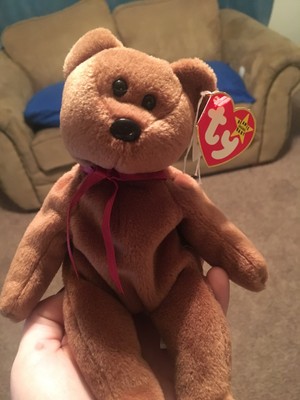 teddy style 4050 beanie baby value