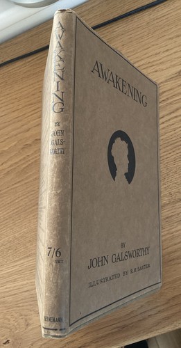 1920 Awakening by John Galsworthy - Rare First edition in DJ - Picture 3 of 12