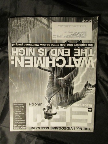 EGM Electronic Gaming Monthly Magazine Dec. 2008 #235 Watchmen -