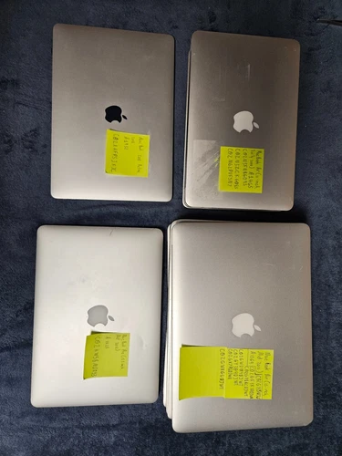 Lot of 13 MacBooks Mixed Models (A1932, A1465, A1369, A1425)
