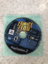 FAMILY FEUD DISC ONLY PLAYSTATION 2 GAME PLAY STATION PS2 NES HQ