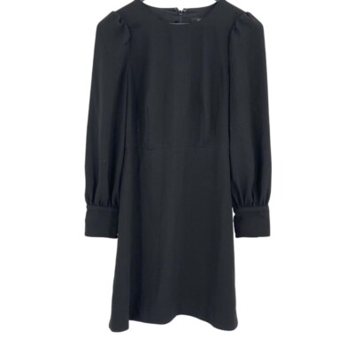 knee length balloon dress J Crew Long Sleeve Women's Size 2 XS _okendo:syndication_key:CL135424314