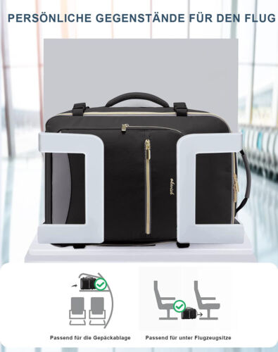 40L 4 in 1 Laptop Rucksack Wasserdicht Anti Diebstahl USB Reisen Schulrucksack - Bild 13 von 21