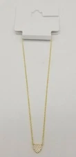 Giani Bernini Necklace 18K Gold Over Sterling Silver HEART