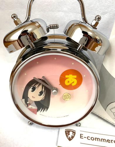 Azumanga Daioh Reloj Despertador Campana y Voz Conmutable Medios Funciona Limitado Nuevo - Imagen 2 de 12
