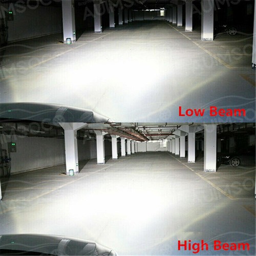 H13 9008 LED Headlight Bulbs Kit 10000W 1000000LM Hi/Lo Beam Super White Bright - Picture 4 of 12
