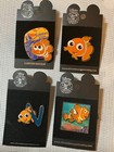 New ListingSet Of 4 Wdw Finding Nemo Pins, One Limited Edition, One Summer Of 2004