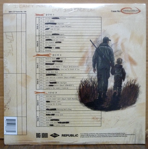 MORGAN WALLEN I'm The Problem COLORED VINYL 3-LP BRAND NEW & SEALED - Foto 2 di 3