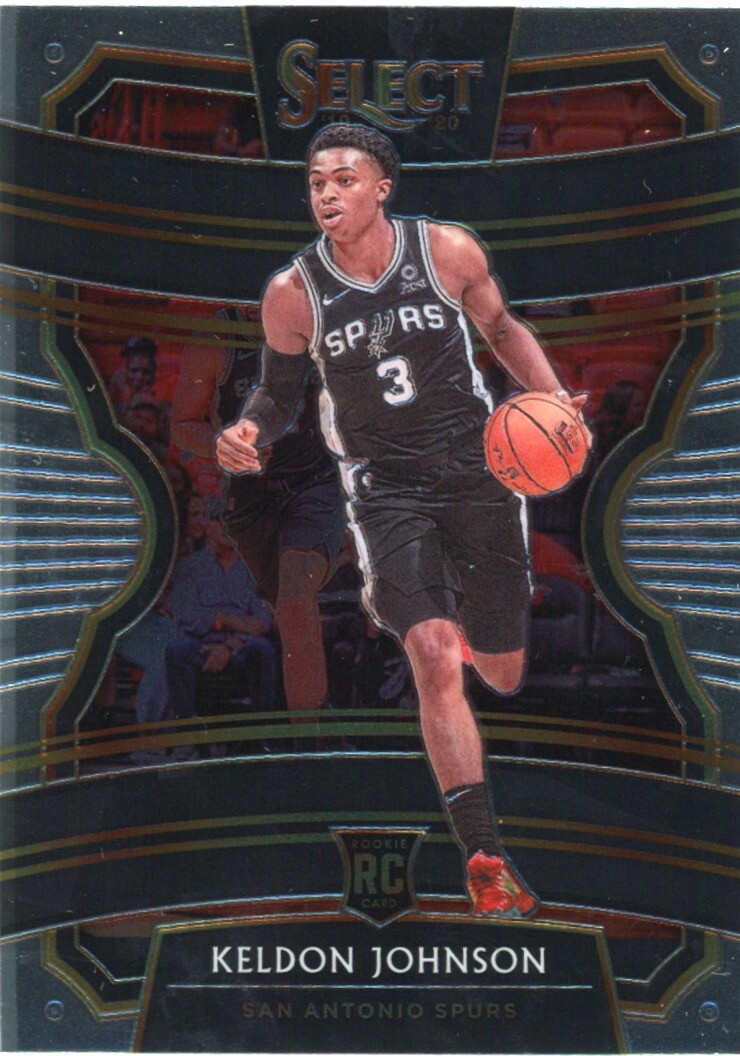 2019 Panini Select #45 Keldon Johnson Rookie NM-MT
