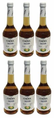 [ 6x 500ml ] CHOYA SILVER Aromatisiertes weinhaltiges Getränk Ume Fruit KV