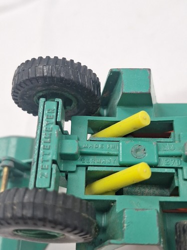 1970s Siku Zettelmeyer V270 Diecast Toy Lader Europ L2000 For Parts/Repair - Picture 7 of 7