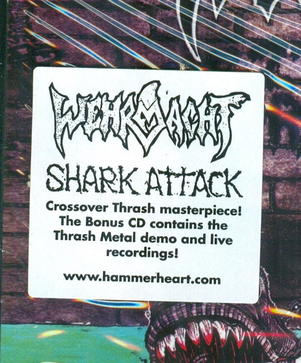Wehrmacht ‎- Shark Attack 2 x CD - Old School Crossover Punk