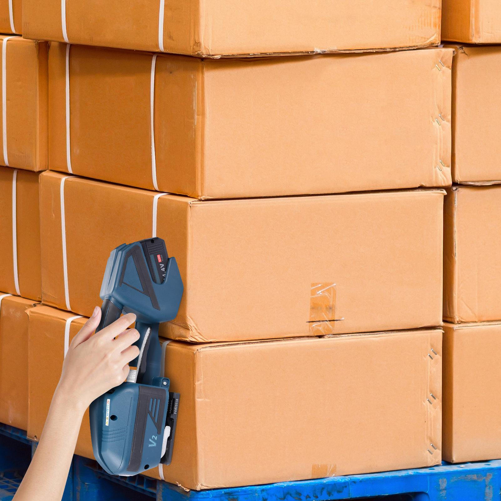 NTUD Electric Automatic Strapping Banding Machine For 13-16mm PP PET Straps