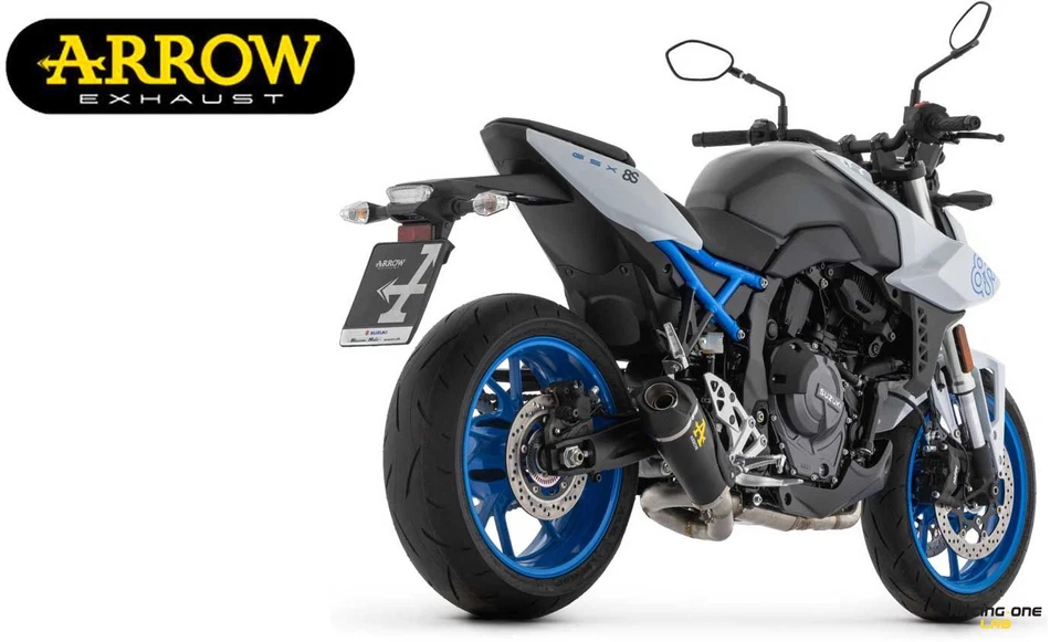 SCARICO COMPLETO ARROW CON CAT. EURO5 E TERMINALE NERO SUZUKI GSX-8S / 8R 23-24 - Immagine 4 di 4