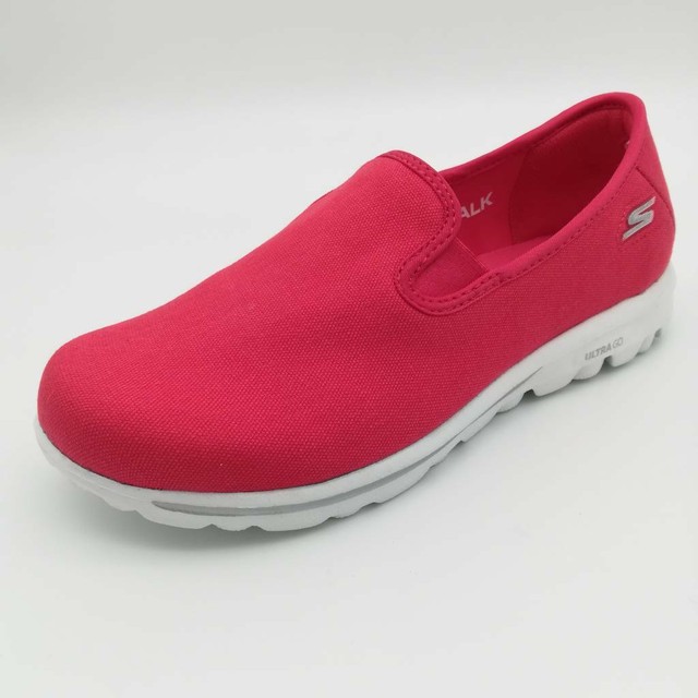 skechers go walk lite womens red