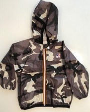 K-WAY for Crewcuts: Cappotto giacca a vento bambino, colore: stampa mimetica, taglia: 2T
